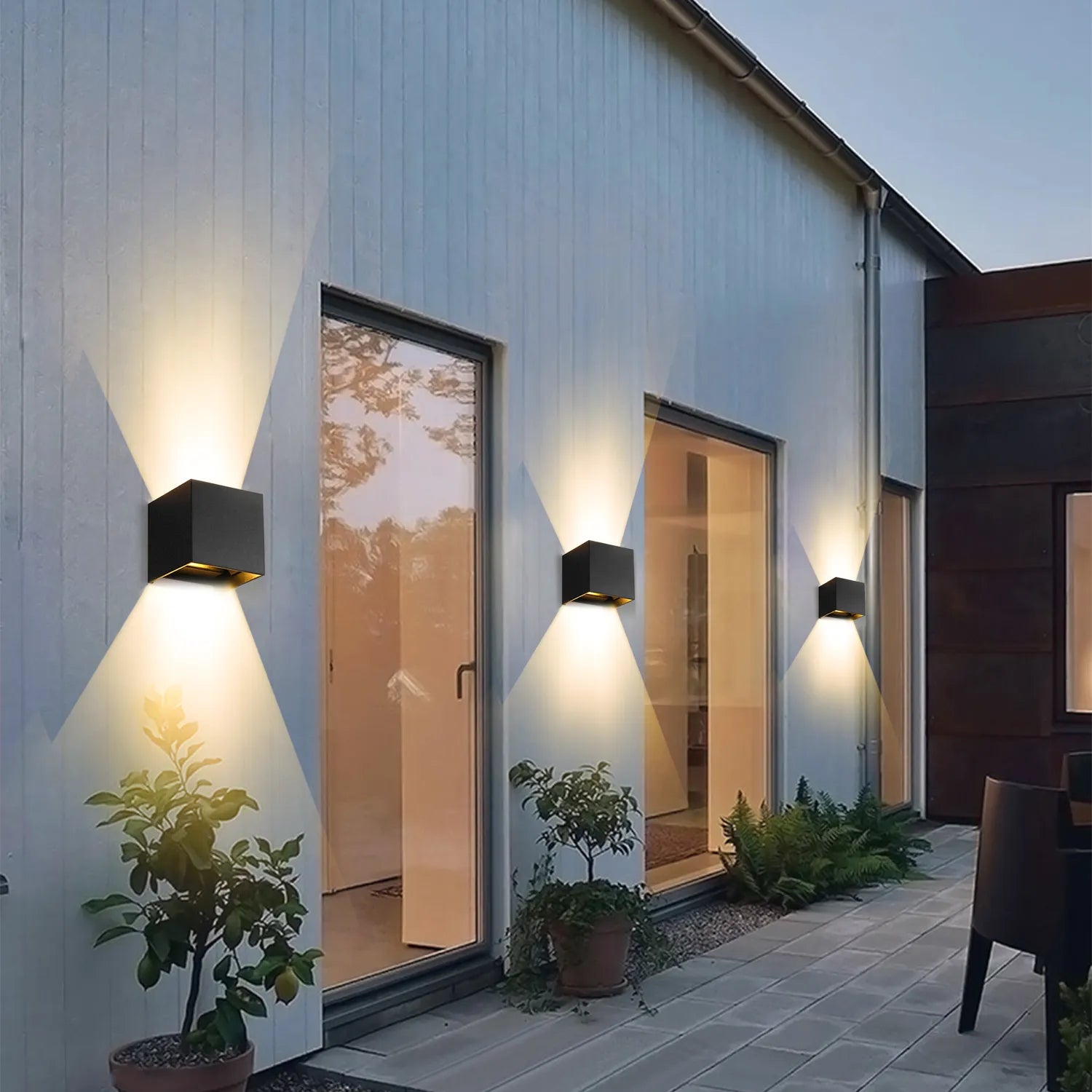 Kubische Lichter | Led-Wandleuchten