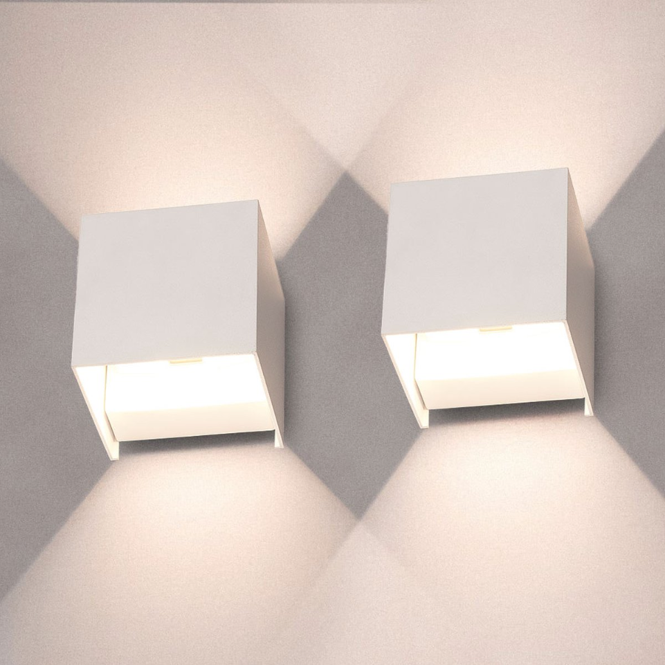 Kubische Lichter | Led-Wandleuchten