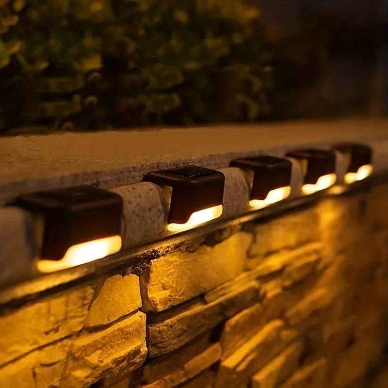 Kabellose Solar-Led-Wandleuchten - Schaffen Sie Die Perfekte Atmosphäre In Ihrem Garten!