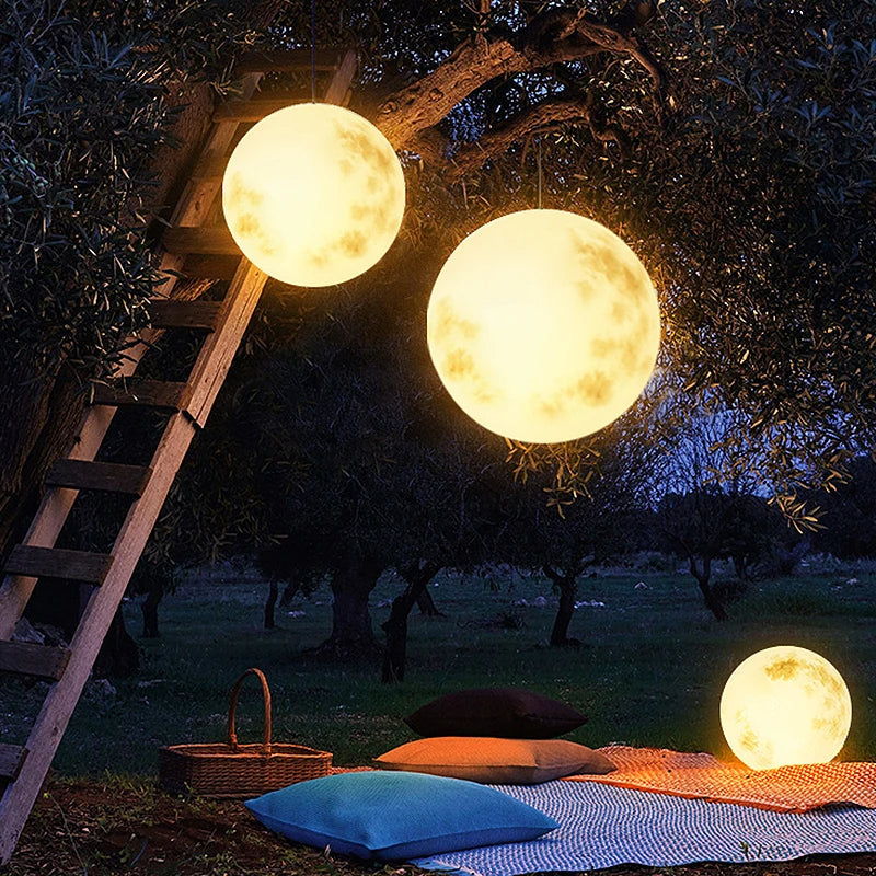 Moonlamp | Gartenlampe In Form Eines Mondes